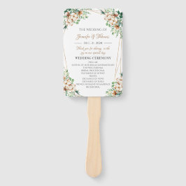 Eukalyptus & Cotton: Minimalistische Hochzeitserie Fächer