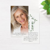 Eukalyptus Cross Foto Gedenkkarte (Schreibtisch)