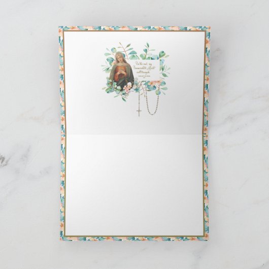 Eukalyptus Dankeskarte (Innenseite)