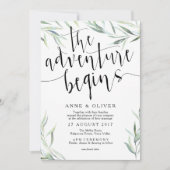 Eukalyptus Das Abenteuer beginnt mit der Einladung (Vorderseite)