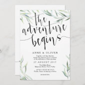 Eukalyptus Das Abenteuer beginnt mit der Einladung (Vorne/Hinten)