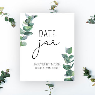 Eukalyptus datiert Nachtgedanken. Date Jar Bridgam Poster