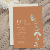 Eukalyptus Deko Wedding Begleitkarte