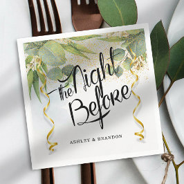 Eukalyptus Die Nacht vor der Probe Napkins Serviette