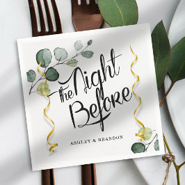 Eukalyptus Die Nacht vor Napkins Serviette