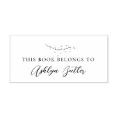 Eukalyptus Dieses Buch gehört zur Briefmarke Gummistempel (Prägung)