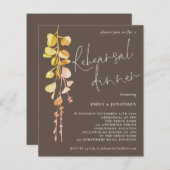 Eukalyptus Earth Tones Probe Abendessen (Vorne/Hinten)