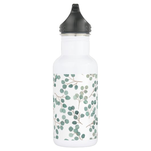 Eukalyptus Edelstahlflasche (Rechts)