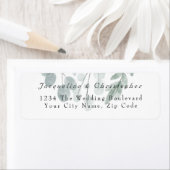 Eukalyptus Einfache Hochzeit mit blühenden Wasserf (Insitu)