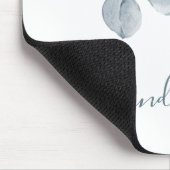 Eukalyptus-Einfachheit Mousepad (Ecke)