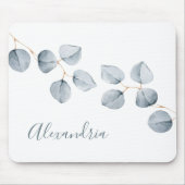 Eukalyptus-Einfachheit Mousepad (Vorne)