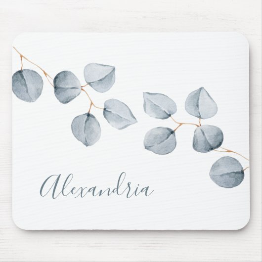 Eukalyptus-Einfachheit Mousepad (Vorne)