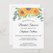 Eukalyptus Einladungspostkarte (Vorne/Hinten)