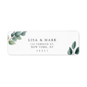 Eukalyptus Elegant Greenerity Rücksendeadresse (Vorne)