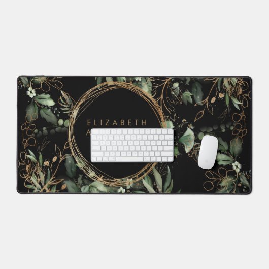 Eukalyptus Elegante Big Mouse Schreibtischunterlage (Tastatur & Maus)