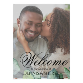 Eukalyptus Elegantes botanisches Hochzeitsszenario Fotodruck