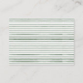 Eukalyptus-Elephant-Diaper-Raffle Begleitkarte (Rückseite)