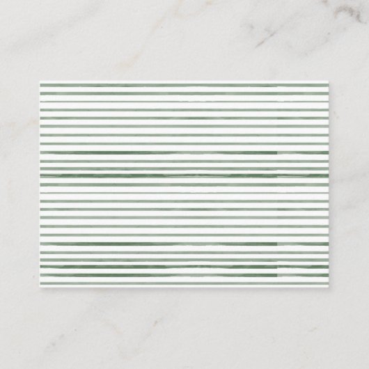 Eukalyptus-Elephant-Diaper-Raffle Begleitkarte (Rückseite)