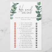 Eukalyptus - Er sagte, sie habe Brautparty (Vorderseite)