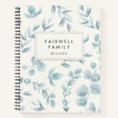 Eukalyptus-Familie Notizblock (Vorderseite)