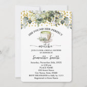 Eukalyptus fand ihr perfektes Matcha-Brautparty Einladung (Vorderseite)