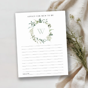 Eukalyptus Fauna Wreath Adrivation für Mum Baby Du