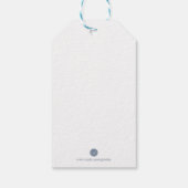 Eukalyptus Favor Gift Tag Geschenkanhänger (Rückseite)