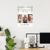 Eukalyptus-Feier-des-Lebens-3-Foto-Willkommen Poster (Heimbüro)