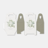 Eukalyptus fern Foliage Cross Christening Geschenkschachtel (Ungefaltet)