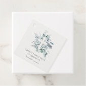 Eukalyptus Fern Foliage Cross Erste Heilige Kommun Geschenkanhänger (Beispiel)