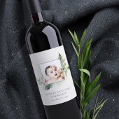 Eukalyptus Fern Foliage Foto Erste Heilige Kommune Weinetikett