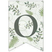 Eukalyptus & Fern Rings Wedding Banner (Zweite Fahne)