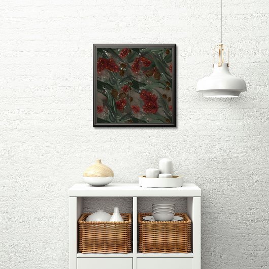 Eukalyptus-Flasche Flasche Poster