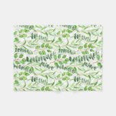 Eukalyptus Fleece Blanket (Vorderseite (Horizontal))