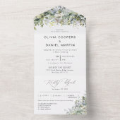 Eukalyptus floral All in one Weditation Einladung (Innen Boden)