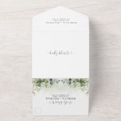 Eukalyptus floral All in one Wedite Einladung (Außenbereich)