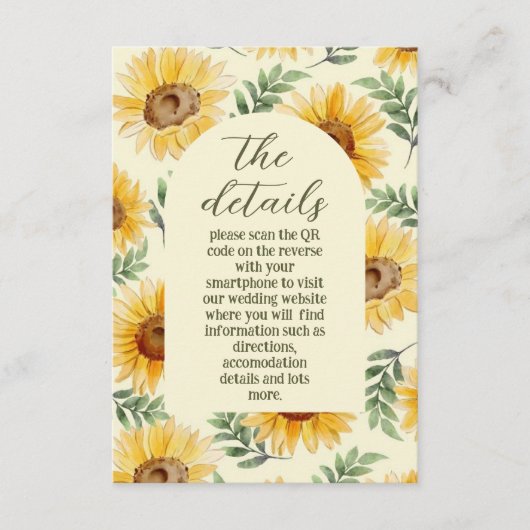 Eukalyptus floral Botanische Hochzeit Begleitkarte (Vorderseite)