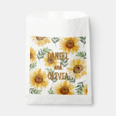 Eukalyptus floral Botanische Hochzeit Geschenktütchen (Vorderseite)