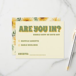 Eukalyptus floral Botanische Hochzeit RSVP Karte