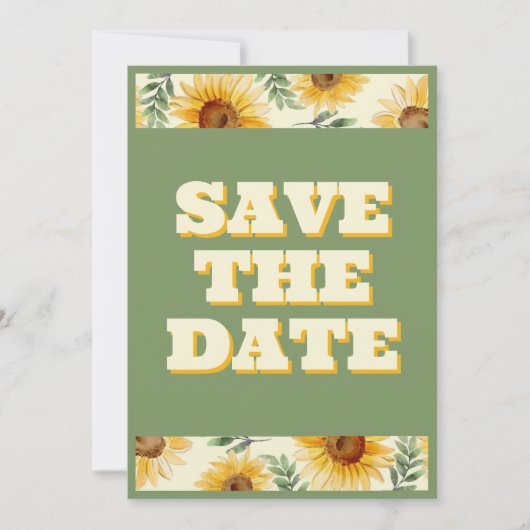 Eukalyptus floral Botanische Hochzeit Save The Date (Vorderseite)