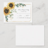 Eukalyptus floral Botanischer UAWG Mitteilungskarte (Vorne/Hinten)