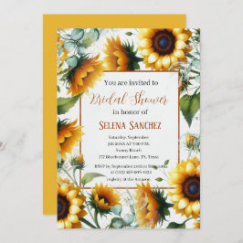 Eukalyptus floral Bride Brautparty Einladung