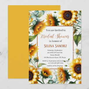 Eukalyptus floral Bride Brautparty Einladung