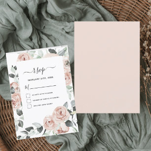 Eukalyptus Floral Greenerity Wedding RSVP Einladun Einladung