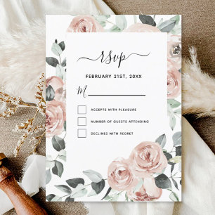 Eukalyptus Floral Greenerity Wedding RSVP Einladun Einladung