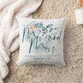 Eukalyptus Floral Greenery Bouquet Elegant Kissen (Decke)