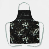 Eukalyptus floral Personalisiert Schürze (Vorderseite)