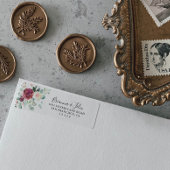 Eukalyptus Floral Rücksendeadresse