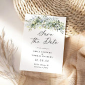 Eukalyptus Floral Save the Date