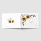 Eukalyptus floral Wedding Botanic Gästebuch (Voll)